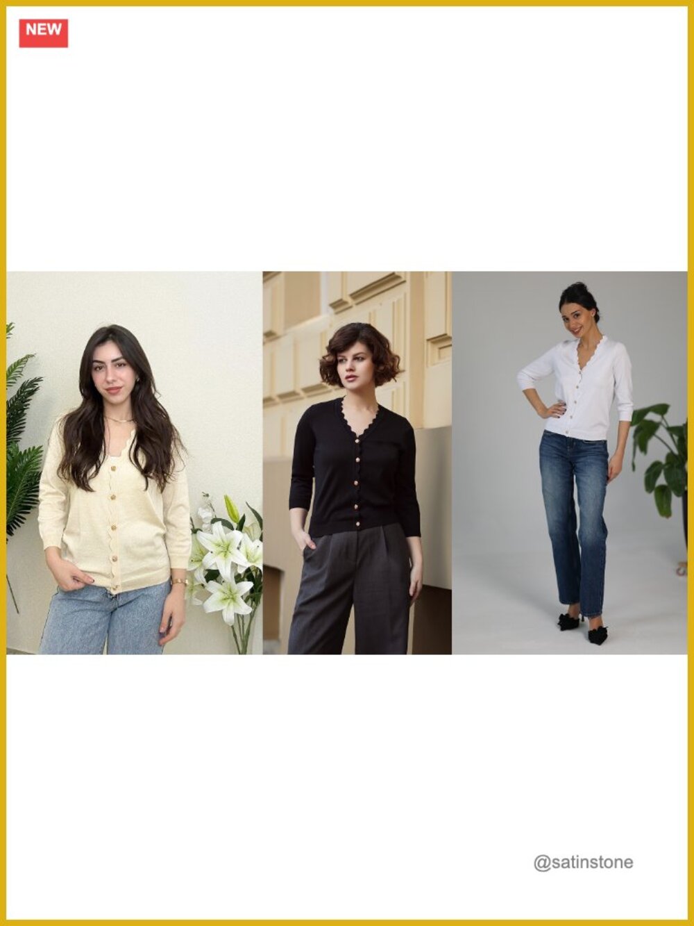 Lightweight 3/4 Sleeve V-Neck Cardigan Shrug for Summer Layering - Picture 6 of 6